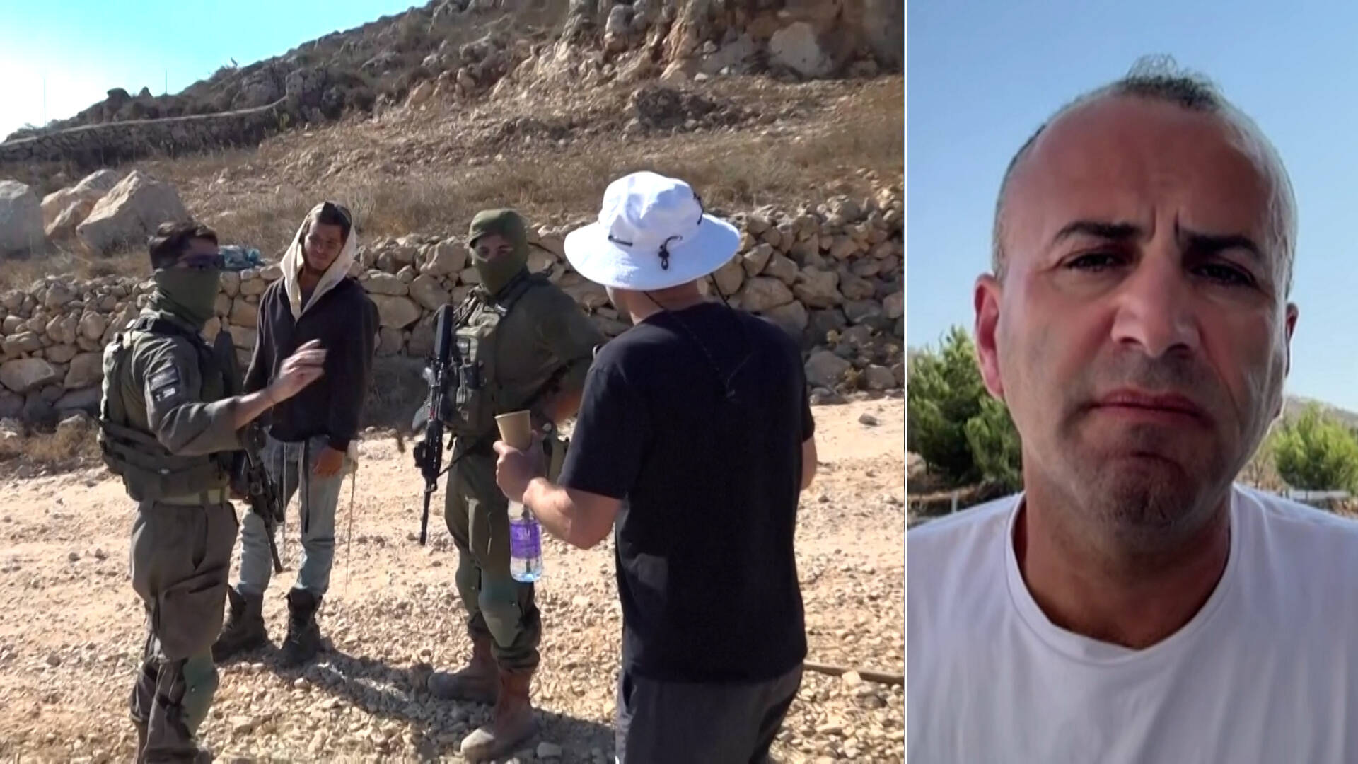 Israeli Settlers Have Surrounded Home of Palestinian American Visiting West Bank