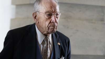 Sen. Chuck Grassley arrives to the U.S. Capitol on Tuesday, June 9, 2026.