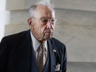 Sen. Chuck Grassley arrives to the U.S. Capitol on Tuesday, June 9, 2026.