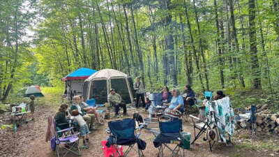 Camp Animikiiwadiswan on its opening weekend, August 14-16, 2026.