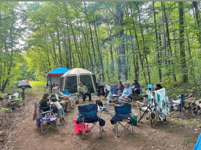 Camp Animikiiwadiswan on its opening weekend, August 14-16, 2026.