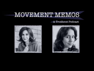 Movement Memos: A Truthout Podcast banner sits above headshots of Sherry Turkle and Kelly Hayes
