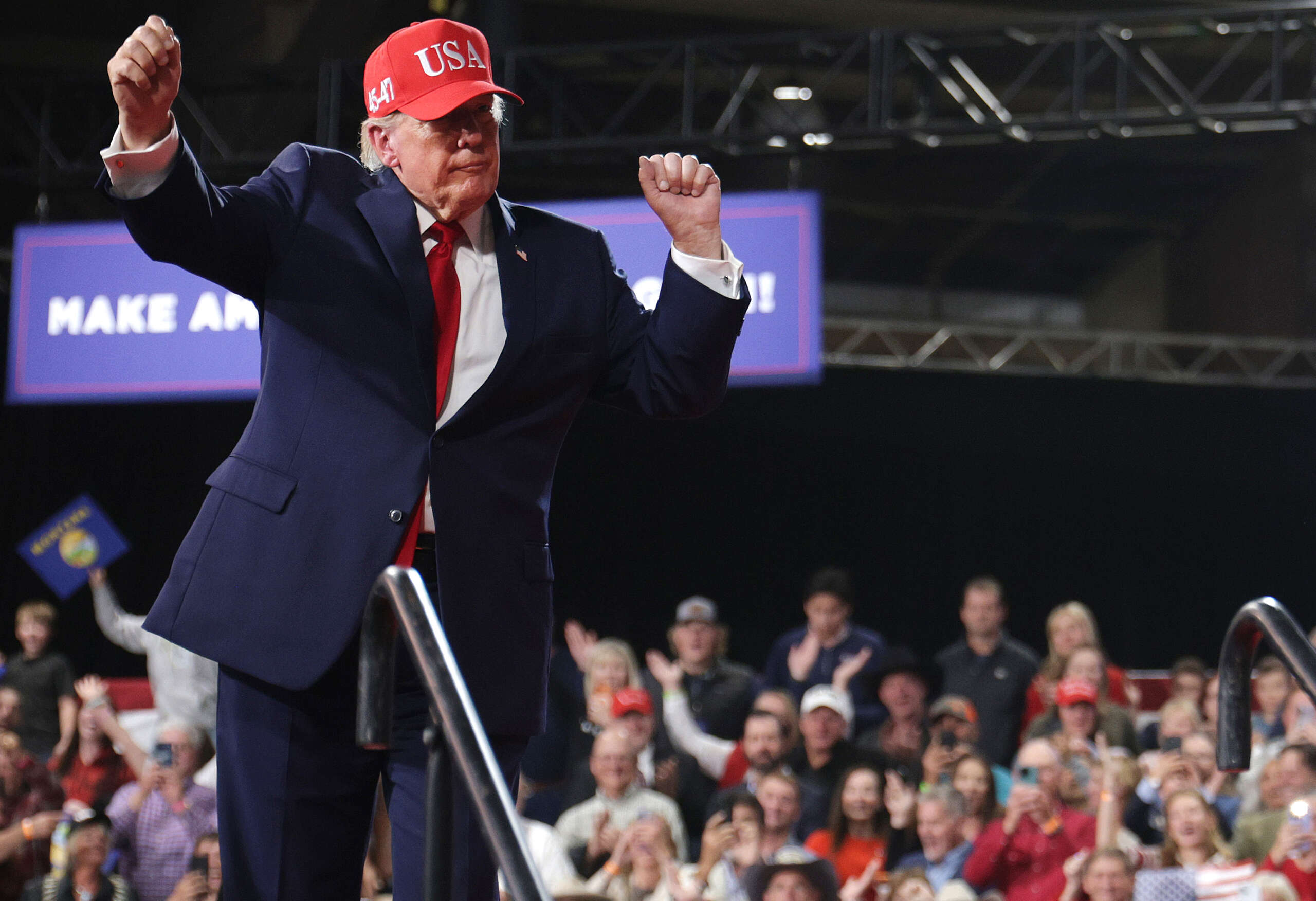 “Because of the Price of Oil … We’re Making a Fortune,” Trump Says at Rally
