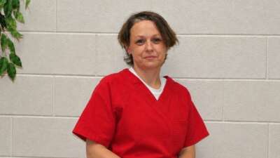 This photo of Lisa Jo Chamberlin was taken at Central Mississippi Correctional Facility by her spiritual advisor, in February 2021.