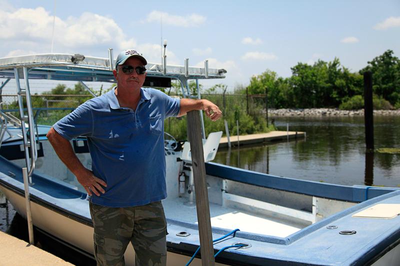 Gene Hickman, commercial and charter fisherman.