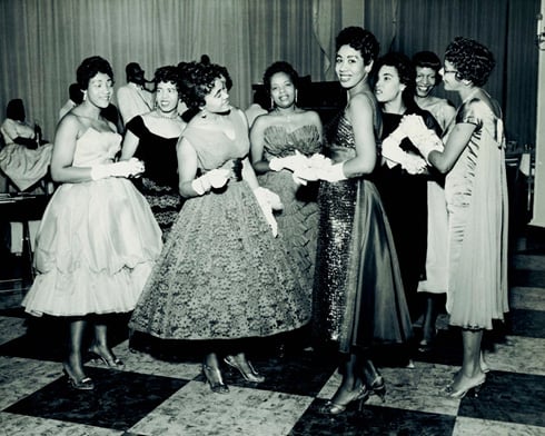 Naughty Dames Club, a social club, 1958 by Robert H. McNeill.