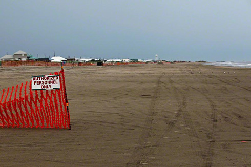 Grand Isle beach, Grand Isle, Louisiana, August 16, 2010.