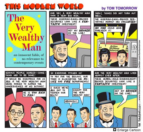 This Modern World: The Very Wealthy Man (An Innocent Parable)