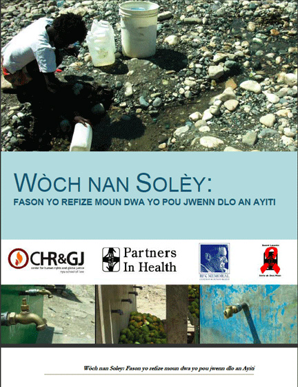 A 2005 report, Wòch Nan Soley, showed clearly how Washington’s political agenda overruled public health.