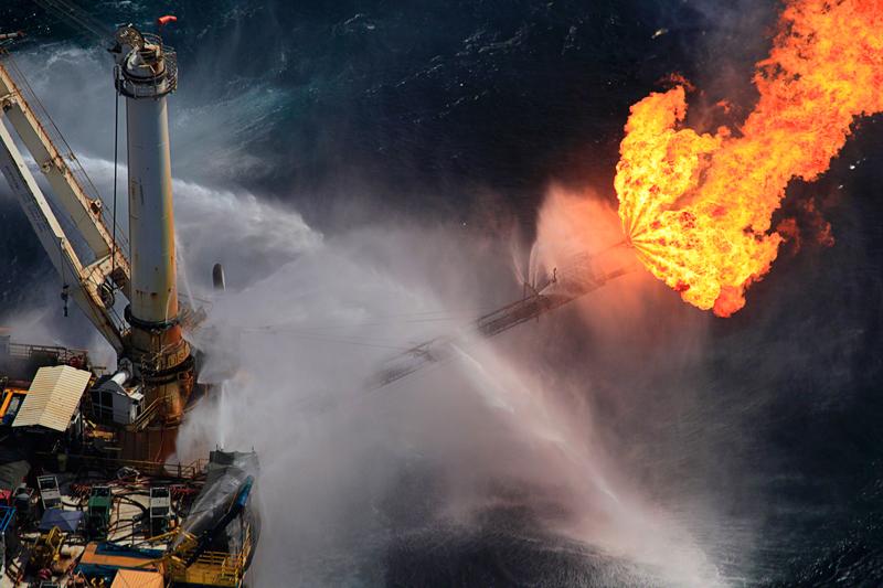 Gulf oil clean-up operations. Photo by Erika Blumenfeld