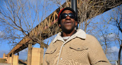 Karl Nolan, a homeless man living in Memphis, Tennessee. Photo: John Mottern