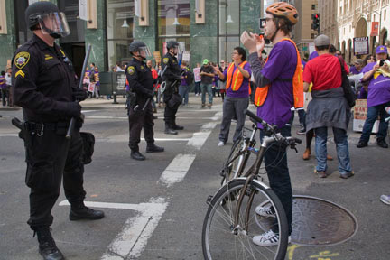 Demonstrators Confront Wells Fargo Shareholders