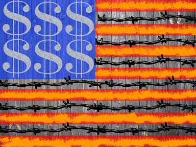 Prison and Money flag - (Image: Nick Lawson)