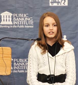 Victoria Grant speaks about monetary reform