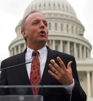 Congressman Ted Deutch speaking at an event in September, 2010. 