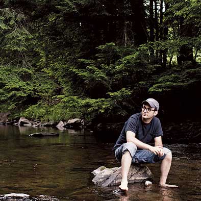 Gasland director Josh Fox near his home in Milanville, Pennsylvania. (Photo: Jörg Meyer)