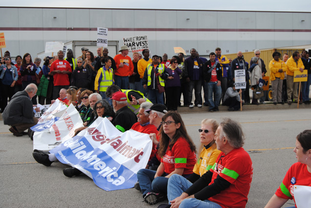 Walmart Warehouse Workers.