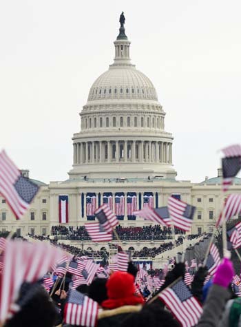 Capitol building inauguration