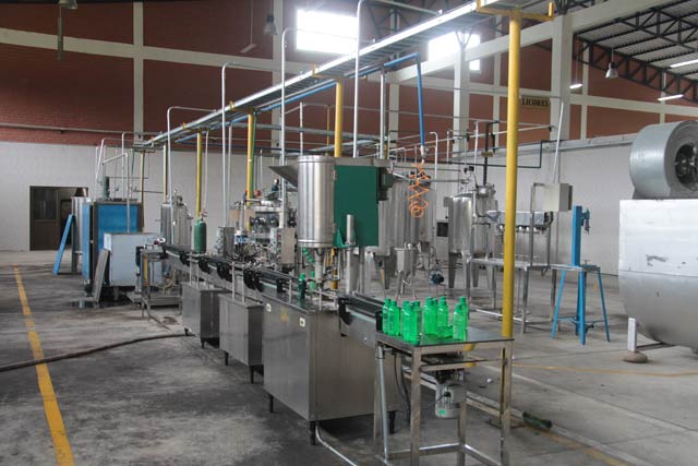 With the legalization of coca farming, the leaf has many uses. This modern factory can turn the leaf into a range of coca-containing products. (Photo: Chris Williams)