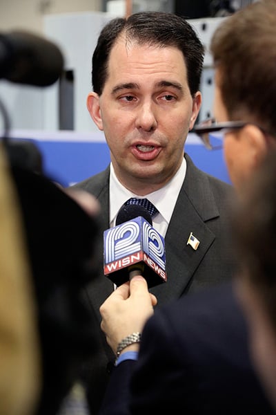 The Center for Media and Democracy (CMD) has detailed the bipartisan state investigation into the Walker campaign and the secretive big money groups that bankrolled his 2012 recall victory. (Photo: Gateway Technical College)
