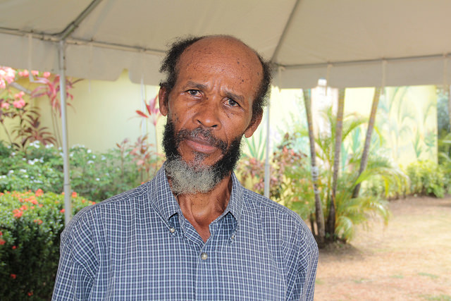 St. Lucian farmer Anthony Herman lost 70 per cent of his cashew crop in 2015 as a result of a drought in his country. (Photo: Kenton X. Chance/IPS)