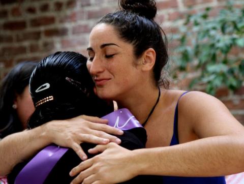 Sisterhood and solidarity are important offerings for MUA’s members, many of whom have survived violence and racism, and experienced deep marginalization based on their identity as immigrant women. (Photo: Rucha Chitnis)