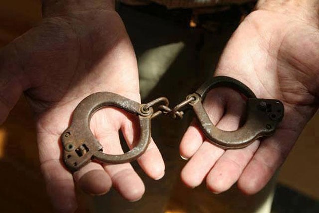 These are actual tiny child handcuffs used by the U.S. government to restrain captured Native American children and drag them away from their families to send them to the Indian boarding schools where their identities, cultures and their rights to speak their Native languages were forcefully stripped away from them. (Photo: US Government) 
