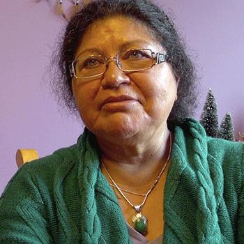 Cleo Reese is an environmental activist and band councillor for Alberta’s Fort Murray No. 468 First Nation. She has been a central organizer in the annual healing walks that have taken place in Alberta since 2010. “If the land is OK, the people are OK. But if the land needs healing, the people need healing, too,” Reese says. (Photo: Amanda Creech)