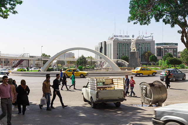 Sanandaj is the main stage of the young Shiite regime's massive counterinsurgency against progressive Kurdish aspirations. (Photo: Airin Bahmani)