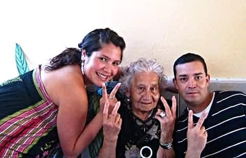 Francisco Javier Romero Astorga poses with his Grandmother, Maria Ester Lamas Yañez, and sister Maria Teresa Romero Astorga. (Photo: Family Photo / Courtesy End Immigration Detention) 