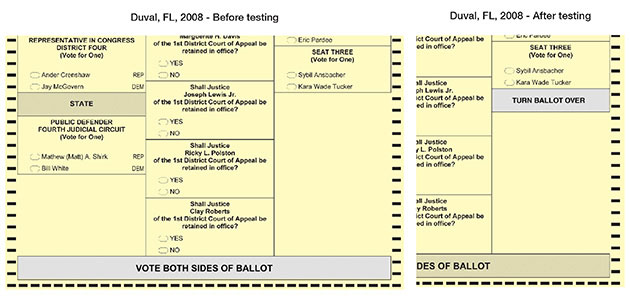 (Brennan Center, Better Design Better Elections)