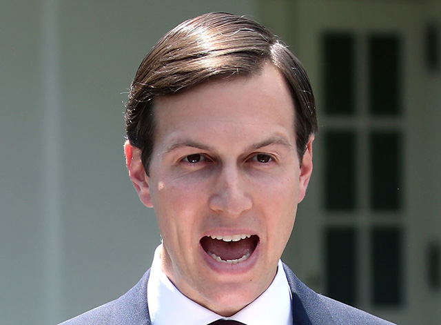White House Senior Advisor and President Donald Trump's son-in-law Jared Kushner reads a statment in front of the West Wing of the White House after testifying behind closed doors to the Senate Intelligence Committee about Russian meddling in the 2016 presidential election, July 24, 2017 in Washington, DC. (Photo: Mark Wilson / Getty Images)