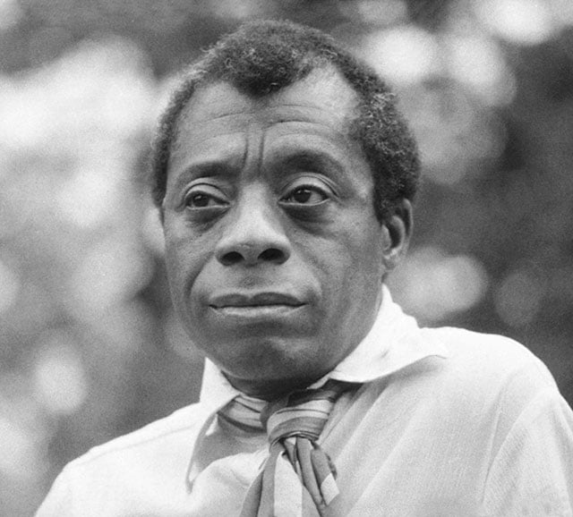 James Baldwin at Hyde Park, London.