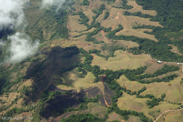 Aerial view of forest fragments in Costa Rica. Photo by Rhett A. Butler for Mongabay.