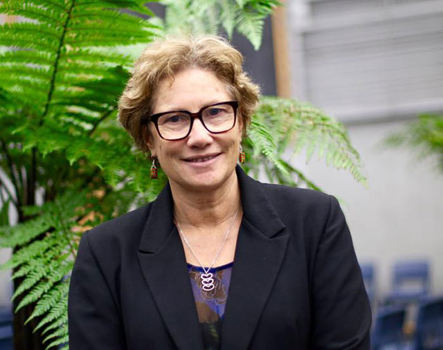 Mereana Selby is the first female CEO of Te Wānanga o Raukawa, a pioneering Māori institute of higher learning in Otaki, which served as the venue of the hui. (Photo: Rucha Chitnis)