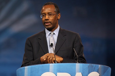 Dr. Ben Carson speaking at the 2013 Conservative Political Action Conference (CPAC) in National Harbor, Maryland. (Image: <a href=