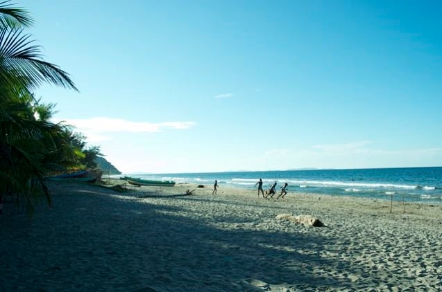 Many foreign investors have their eyes set on these pristine beaches communally owned by the Garífuna community. (Photo: Andalusia Knoll)