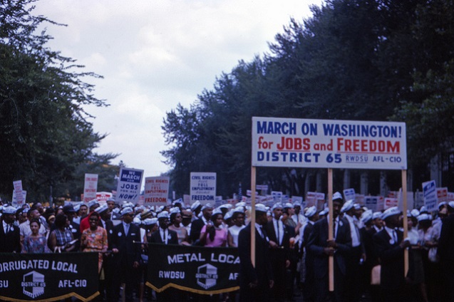 National March on Washington, August 28, 1963. (Photo: <a href=