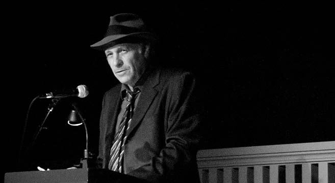 Greg Palast at Town Hall Seattle.