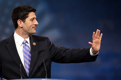 Congressman Paul Ryan of Wisconsin speaking at the 2013 Conservative Political Action Conference (CPAC) in National Harbor, Maryland. (Photo: <a href=