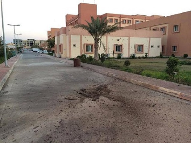 The Iraqi army has been shelling Fallujah for more than a month, with mosques, hospitals (pictured here), and civilian homes often being hit. (Photo: Fallujah General Hospital)