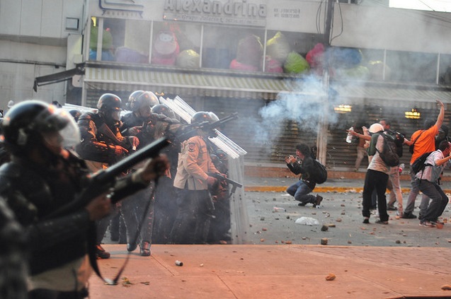 Protest in Caracas, Venezuela, February 15, 2014. (Photo: <a href=