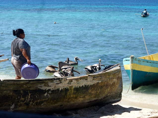 Fishing is crucial to the survival of the Garifuna people. (Photo: OFRANEH)