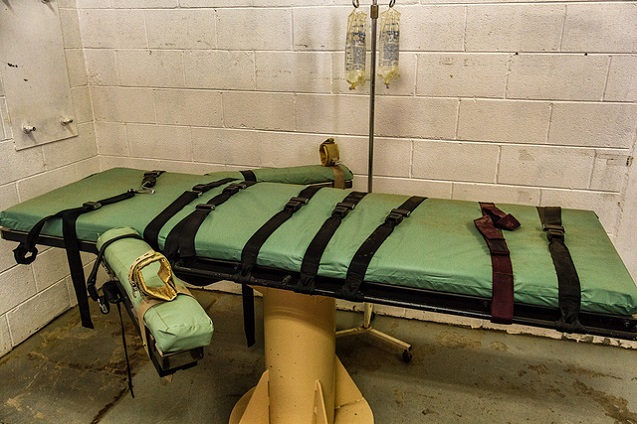 Lethal injection table. (Photo: <a href=