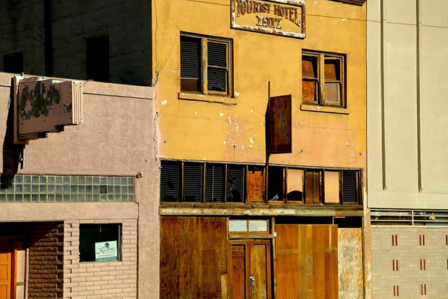 This long abandoned hotel in downtown Miami Arizona serves as a reminder of the boom or bust nature of the mining economy. (Photo: Roger Hills)