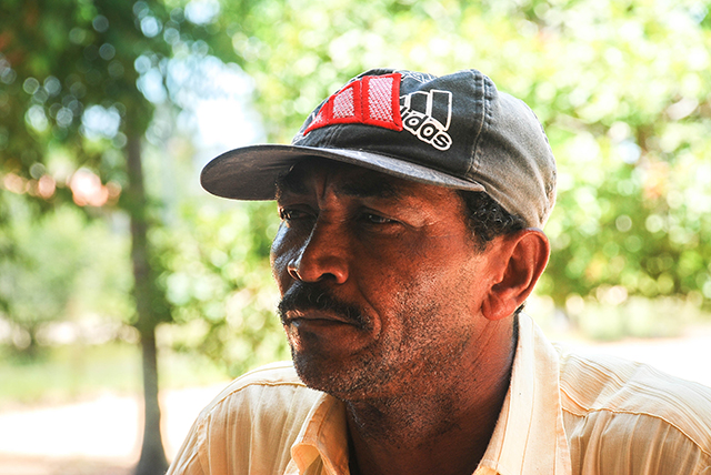 José Costa is a fisherman, beekeeper and former employee of the company Geokinetics. Degredo, Linhares, Brazil. December 18, 2014. (Photo: Santiago Navarro F.)