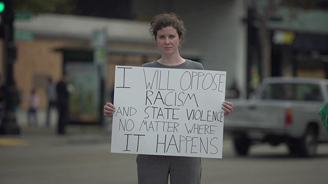 Chanukah 2015 video still, Oakland CA. (Photo: Zach Behar)