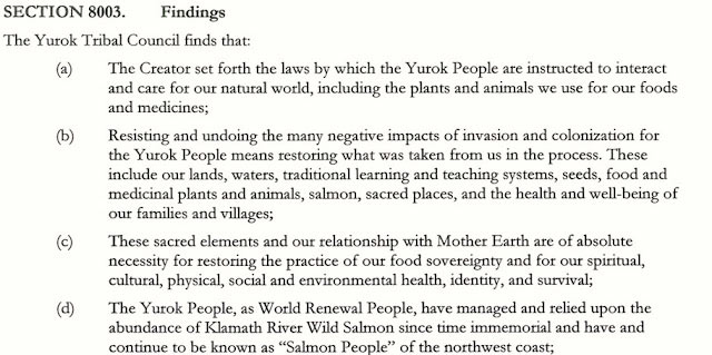 Yurok Tribe adopts ordinance banning Frankenfish and GMOs.