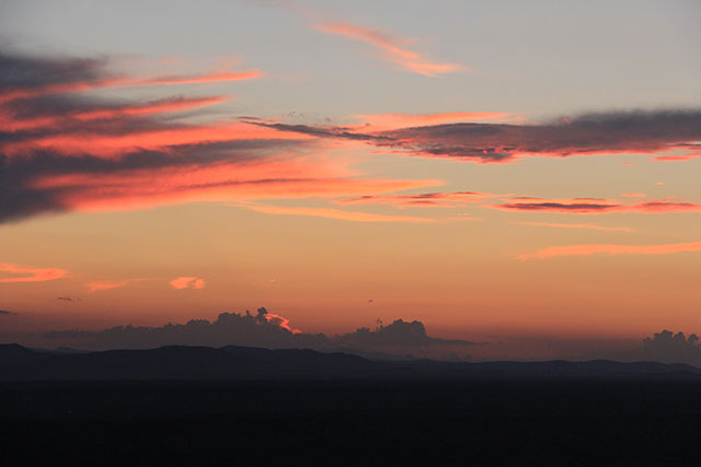 Nightime over the floodplain of the Gila, stupendous natural beauty. (Photo: Chris Williams)