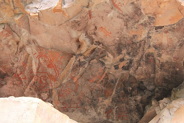 Petroglyphs on the banks of the Gila River stand as a reminder of the many Native American cultural sites located in this region. (Photo: Chris Williams)